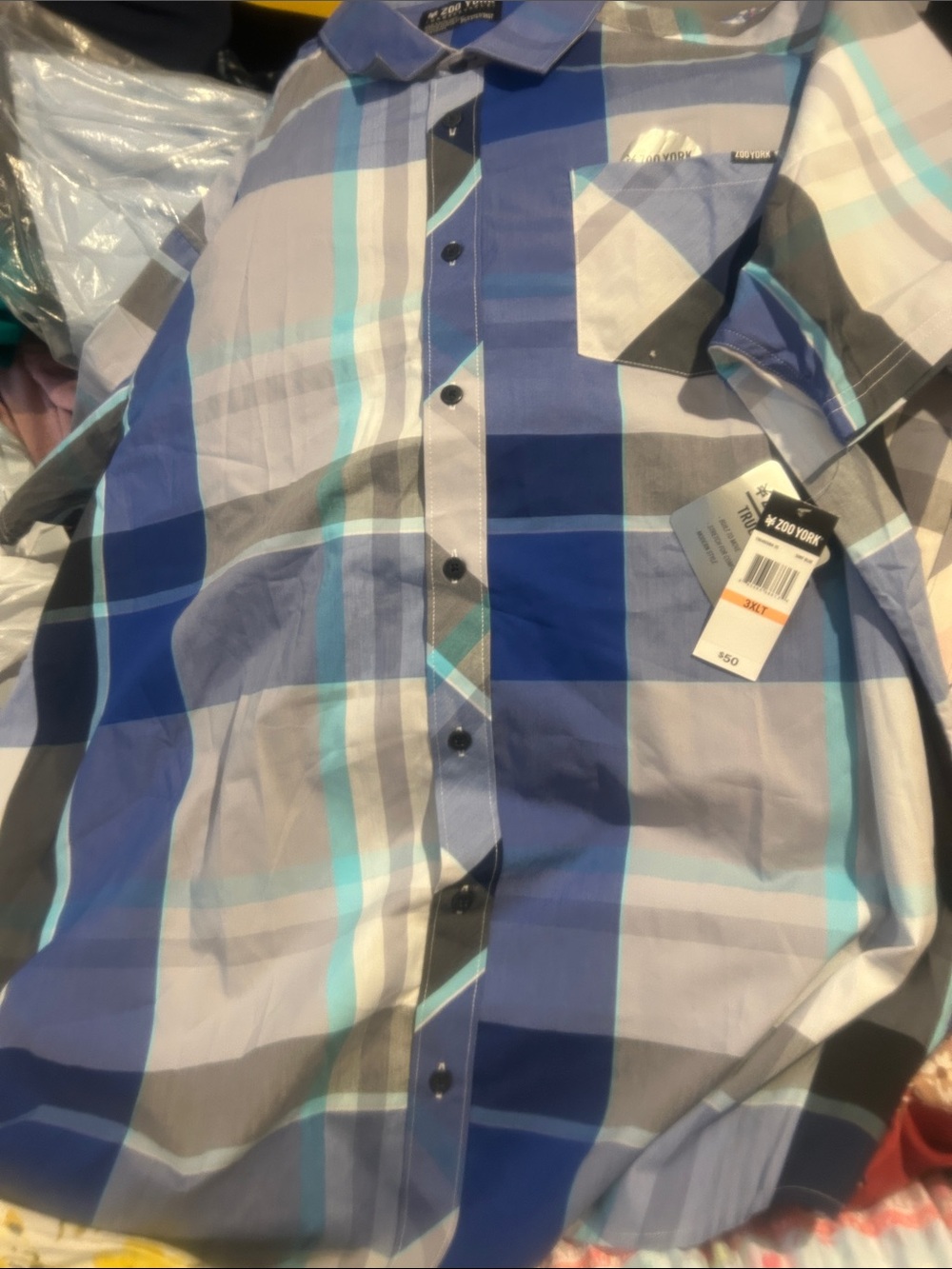 Vintage Sz 3xlt zoo York shirt